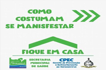 Foto - ORIENTAÇÕES DIVERSAS NO COMBATE AO COVID-19
